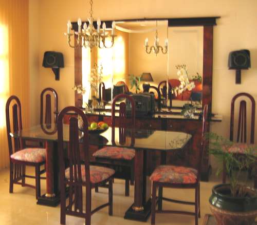 View of Dining Area in Living Room