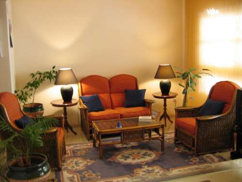 Sitting Area in Living Room